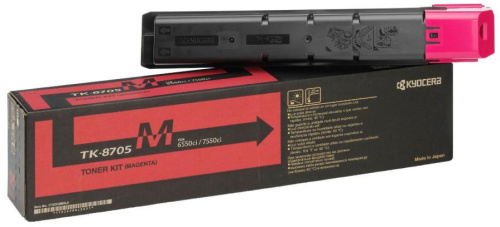 Тонер-картридж Kyocera 1T02K9BNL0 TK-8705M 30 000 стр Magenta для TASKalfa 6550ci/7550ci