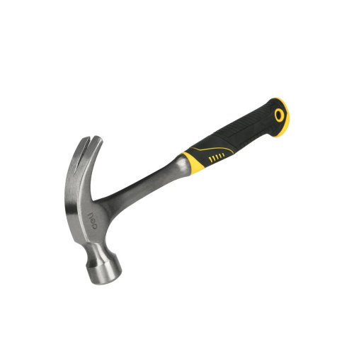 Молоток-гвоздодер Deli DL5073 550 гр, прорезиненная рукоять