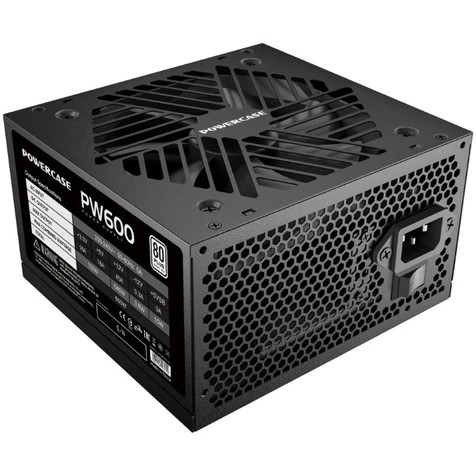 Блок питания Powercase PW600 (PS-600W-DC) (80 Plus, ATX 2.31, 600W, APFC, DC-DC, 120mm Fan)