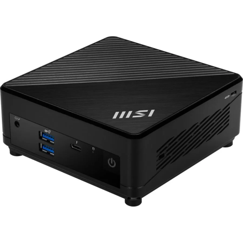 Неттоп MSI Cubi 5 12M-014XRU (9S6-B0A811-222) i5 1235U (1.3) 16Gb SSD512Gb Iris Xe noOS 2xGbitEth WiFi BT 65W черный