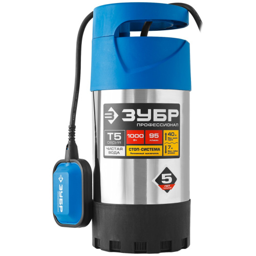Насос ЗУБР НПГ-Т5-1500 Профессионал