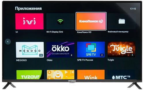 43" (109 см) LED-телевизор Hyundai H-LED43FU7001 черный