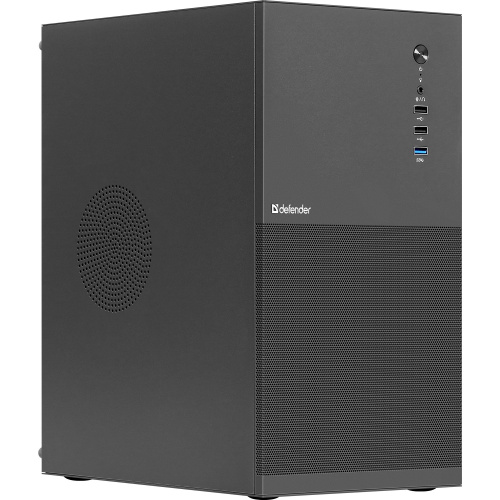 Корпус Defender Apex Metal (25021) черный, mATX, USB3.0, USB1.1x2