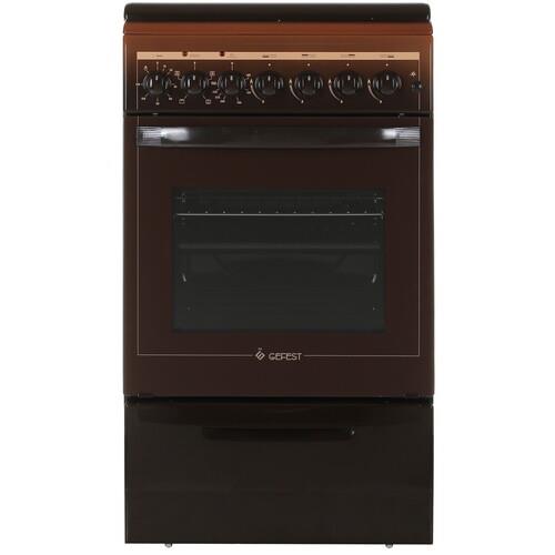 Комбинированная плита Gefest GE 512001 коричневый