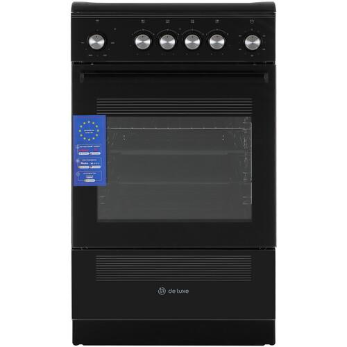 Электрическая плита De Luxe 506004.13эс-001 черный