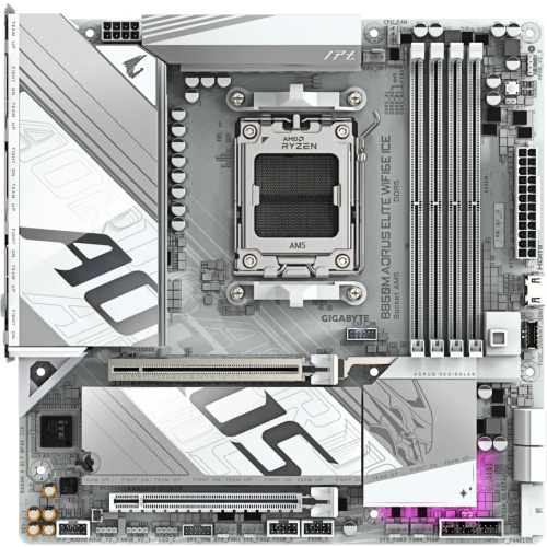 Материнская плата GigaByte B850M Aorus Elite Wifi6E Iсе rev. 1.1