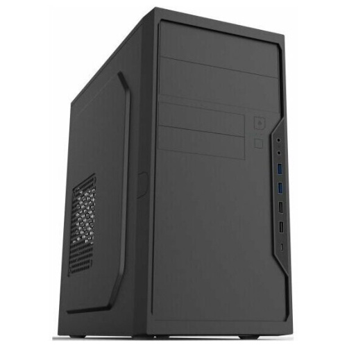 Корпус Foxline FL-733R-FZ450R-U32C-PH mATX case, black, w/PSU 450W 12cm, w/2xUSB2.0, w/1xType-C (USB2.0)