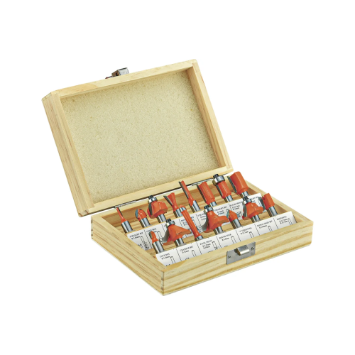 Набор фрез по дереву P.I.T. ACTW09-015X 15шт