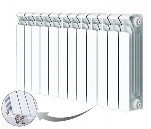 Биметаллический радиатор отопления  Rifar Base Ventil 500 Bvr 11