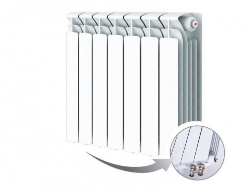 Биметаллический радиатор отопления  Rifar Base Ventil L 500 X7