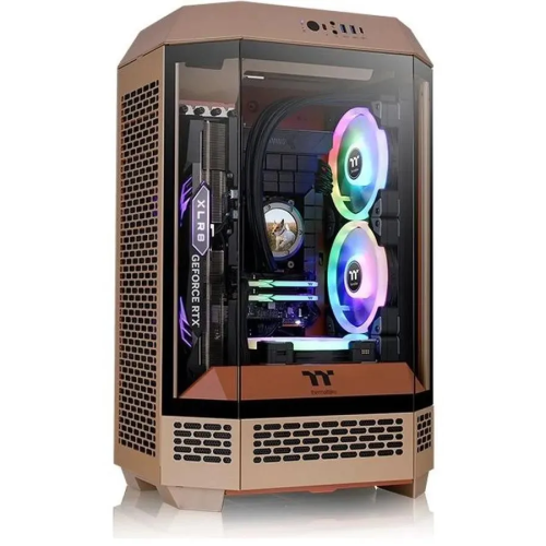 Корпус Thermaltake The Tower 300 Gravel (CA-1Y4-00SGWN-00) без БП mATX 7x120mm 5x140mm 2xUSB3.0 audio bott PSU