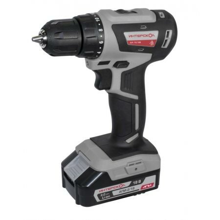 Дрель-шуруповерт ИНТЕРСКОЛ ДА-10/18В (709.2.2.70)