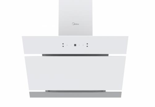 Вытяжка наклонная Midea MH60AN668GW белый/серебристый