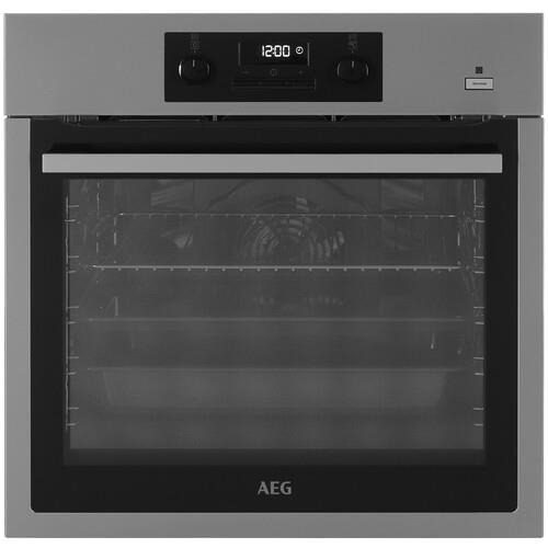 Электрический духовой шкаф AEG BES351111M серебристый