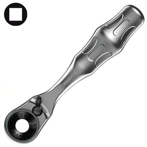 Ключ трещотка WERA 8001 A (WE-073230) Bit Ratchet 1/4" SB Retail clamp pack