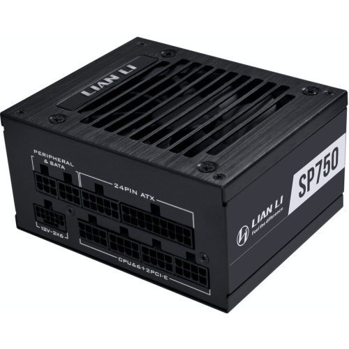 Блок питания Lian Li SP750 V2 (G9P.SP0750G.B000.RU) / Black / ATX 3.1, 750W, 80 Plus Gold, APFC, 92mm Fan, SFX, Fully Modular
