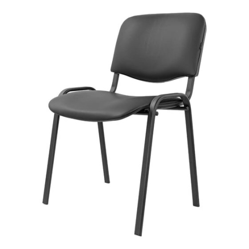 Стул офисный Gigant GCH-01 (BL) кожзам, черный Стул офисный Gigant GCH-01 (BL) кожзам, черный