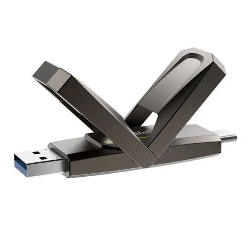 USB-флешка Netac US5 NT03US5C-512G-32TA 512Gb, USB3.2, Solid State Flash Drive,up to 550MB/500MB/s