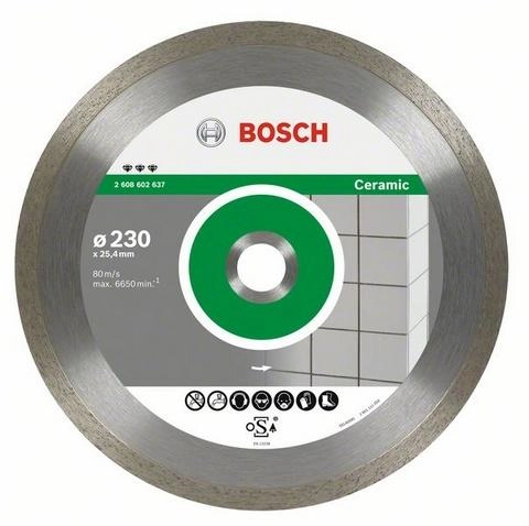 Алмазный диск Bosch (2608602635) 180-25.4 Best for Ceramic