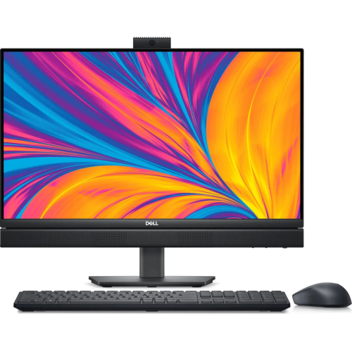 Моноблок Dell Optiplex 7420-7360 Full HD i7 14700 (2.1) 32Gb SSD1Tb RX 6500 4Gb CR Windows 11 Pro GbitEth WiFi BT 130W клавиатура мышь Cam черный