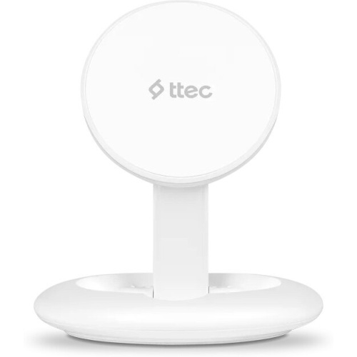 Беспроводное ЗУ TTEC 2KS31B AirCharger Up M MagSafe Wireless Charger White
