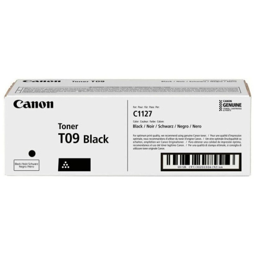 Тонер Canon T09 BK 3020C006 черный туба для копира i-Sensys X C1127iF/C1127i/C1127P