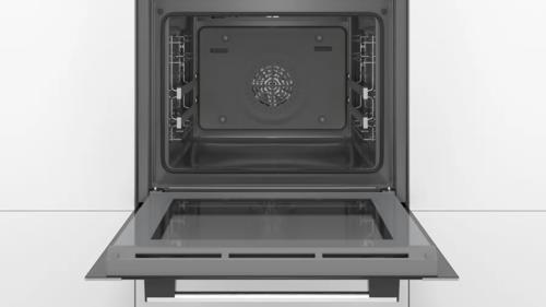 Электрический духовой шкаф Bosch HBA334YS0 серебристый