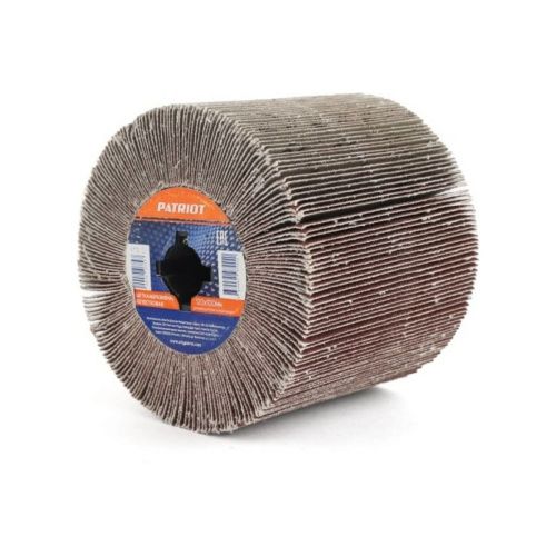 Щетка абразивная лепестковая для брашировальных машин Patriot 823010022 120х100ммР60
