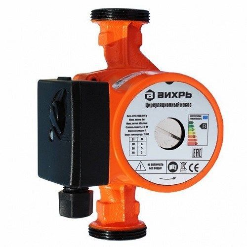 Циркуляционный насос Вихрь ЦН-25-8 проф