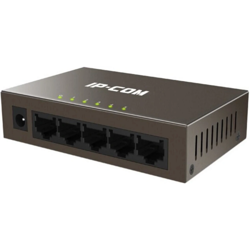 Коммутатор неуправляемый IP-COM F1005 5 портов, 5x100Мбит/с, настольный
