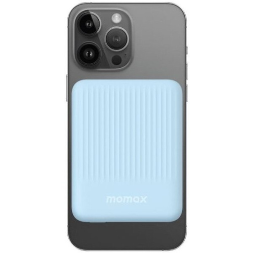 Портативное зарядное устройство Momax IP122B Q.Mag Minimal Light Blue