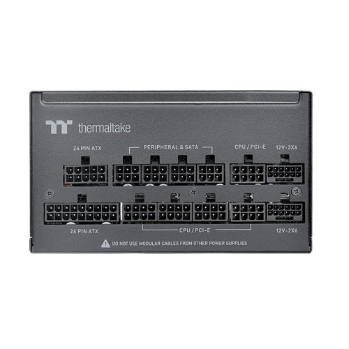 Блок питания Thermaltake Toughpower PT (PS-TPP-1000FNFAPE-1) /1000W/Fully Modular Non Light/Full Range/Analog/80 Plus Platinum/EU