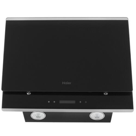 Вытяжка наклонная Haier HVX-W672GBX черный/серебристый