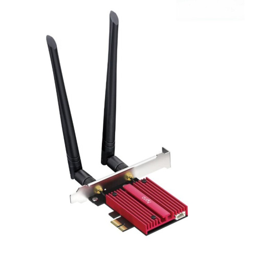 Адаптер Cudy WE9300 PCI-E с поддержкой Wi-Fi 7 BE9300 и Bluetooth 5.4