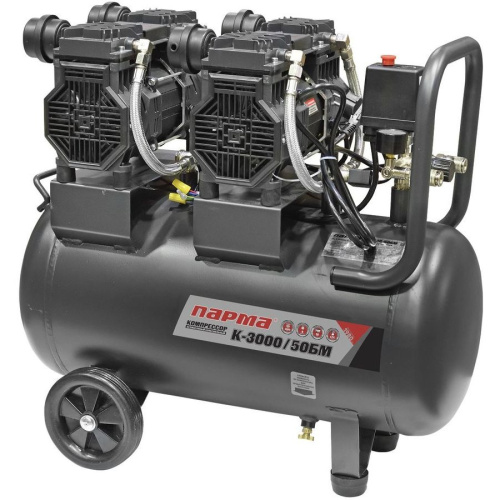 Компрессор поршневой Парма БМ K-3000/50БМ масляный серый/черный