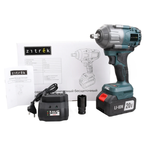 Гайковерт Zitrek Crusher 20 Pro (085-1019) аккумуляторный c АКБ и з/у