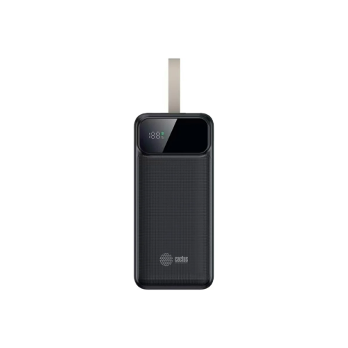 Мобильный аккумулятор Cactus CS-PBFSND-40000 черный