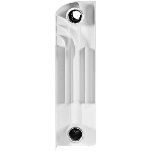 Биметаллический радиатор отопления Stout Vega 200 8 секций боковое подключение белый RAL 9016