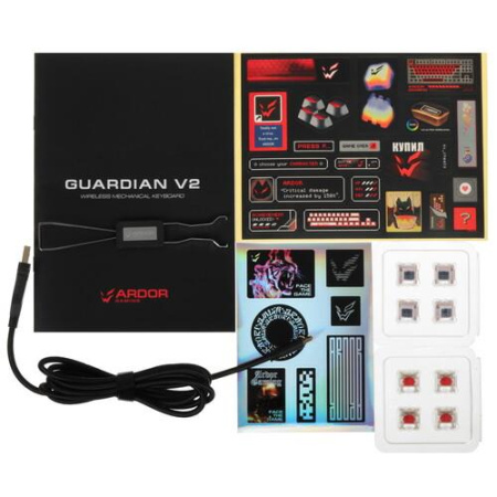 Клавиатура  проводная + беспроводная ARDOR GAMING Guardian V2