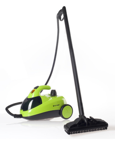 Пароочиститель Kitfort КТ-908 зеленый