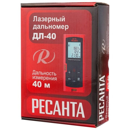 Лазерный дальномер Ресанта ДЛ-40