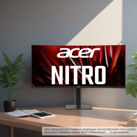 34" Монитор Acer Nitro XV345CURV3bmiphuzx черный