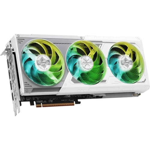 Видеокарта ASRock AMD Radeon RX 9070XT Steel Legend 16ГБ (RX9070XT SL 16G), GDDR6, Ret