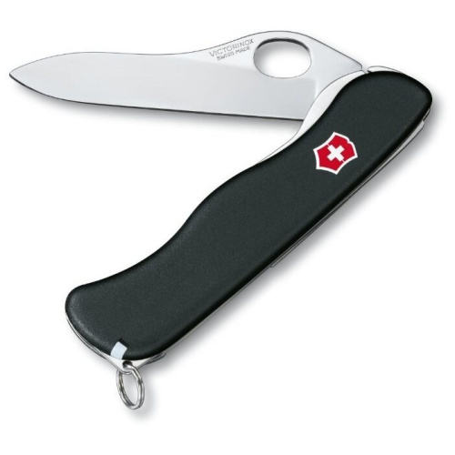 Нож перочинный Victorinox Sentinel One Hand (0.8416.M3) 111мм 5функций черный карт.коробка