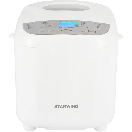 Хлебопечь Starwind SBM2085 белый/серебристый
