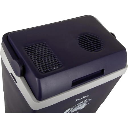 Автохолодильник Tesler TCF-2212 фиолетовый/белый