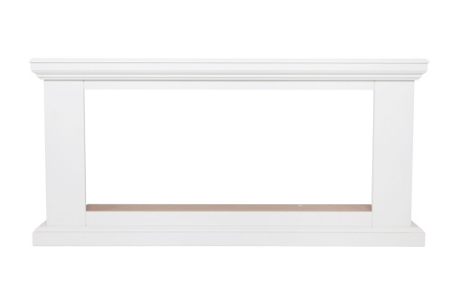 Портал каминный из МДФ RealFlame Miranda 42 WT молочный, под очаги Diamond 42 и Saphir 42