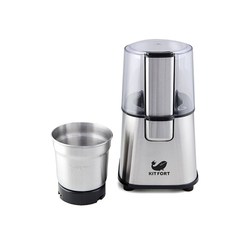 Кофемолка Kitfort КТ-1315 серебристый