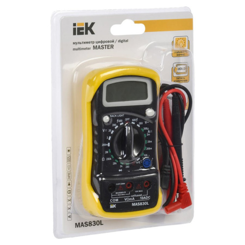 Мультиметр IEK Master MAS830L (TMD-3L-830)