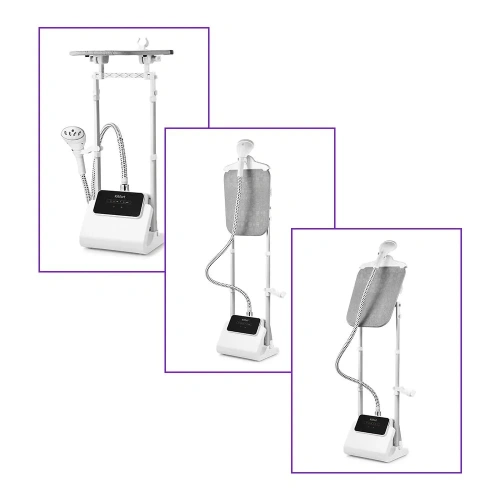 Отпариватель Kitfort КТ-9122 белый/серый